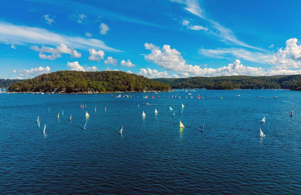 Sailing at Pittwater